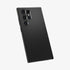 ACS07287 - Galaxy S24 Ultra Case Liquid Air in Matte Black showing the back